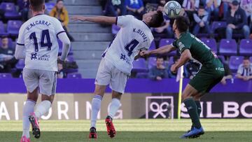 Kiko Olivas fue el &uacute;ltimo jugador expulsado del Real Valladolid el 31 de marzo de 2018, hace dos a&ntilde;os.