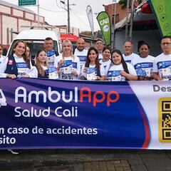 Así funciona ‘AmbulApp’, la aplicación para solicitar ambulancias en Cali