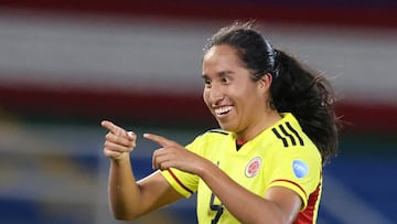 Mayra Ramírez, delantera de la Selección Colombia y Levante