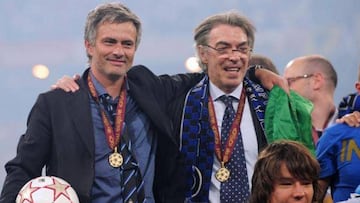 Moratti cuenta cómo se cerró el fichaje de Mou por el Madrid