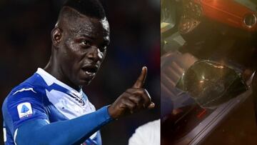 Balotelli estalla tras encontrar su coche asaltado: "¡Reza para que no averigüe quién eres!"