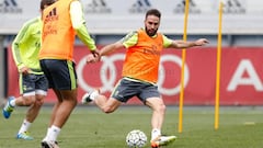 Gareth Bale running again, Keylor Navas and Carvajal back