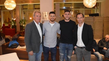 Goikoetxea, Aduriz, Unai Núñez y Etxeberria.