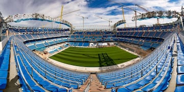 Continúan las obras de remodelación del Bernabéu