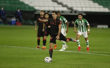 Oyarzabal transforma el penalti ante el Betis / Toni Rodríguez