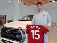 Jorge Cabello atendió a AS en el concesionario Toyota de Miranda.