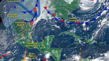 Frente Frío 6, resumen 30 de octubre: última hora de las lluvias en México y estados afectados