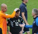 Argentina y Messi se complican con Islandia en el debut