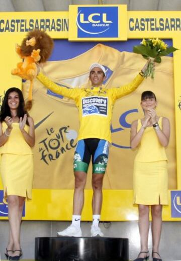 Alberto Contador ganador en 2007.