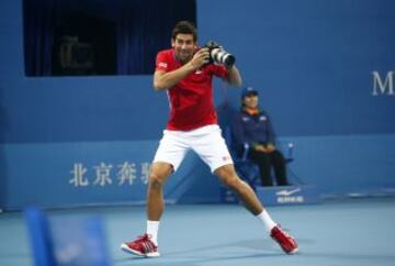 Exhibición de Djokovic