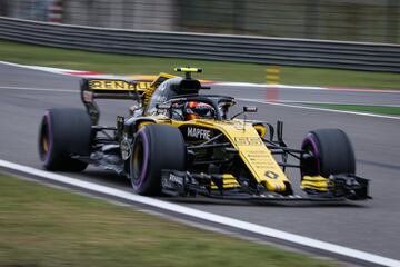 La clasificación del GP de China en primer plano