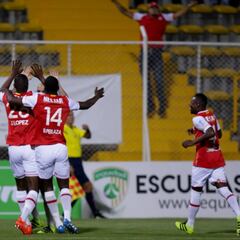 Santa Fe 2 - Cali 2: Resumen, resultado y goles