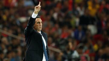 Unai Emery, entrenador del PSG.