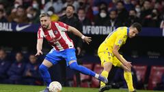 Héctor Herrera alcanzó los 73 juegos con Atlético de Madrid