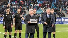 Cerezo y Gil Marín, en El Toralín