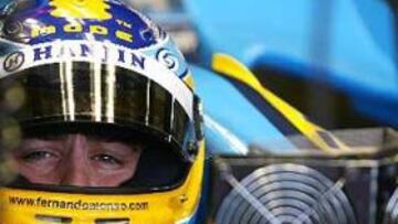 <B>TERMINAR EL TRABAJO.</B> Tan sólo quedan siete carreras para que F. Alonso vuelva a proclamarse campeón.