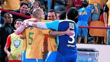 Brasil arrasó en su casa.