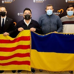 El Valencia y su Fundación se vuelcan con el pueblo ucraniano