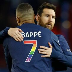 Todos sonríen menos Messi