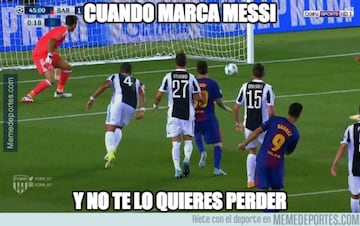 Los mejores memes del Barcelona-Juventus