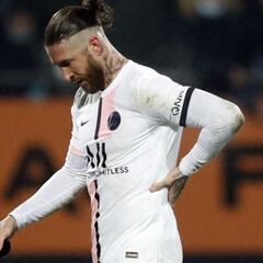Ramos sent off in second league appearance for PSG