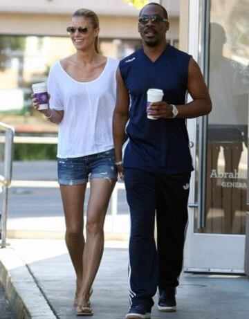 Paige Butcher, la novia de Eddie Murphy es la nueva musa del Staples