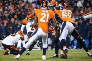 Mike Nugent, que hab¨ªa fallado previamente un intento de field goal de 45 yardas en el segundo cuarto, s¨ª que logr¨® conectar otro de 52 a falta de poco menos de 7 minutos para empatar el encuentro. Ser¨ªa su ¨²nico field goal de la noche.