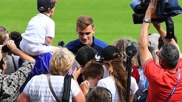 Francia está en manos de Griezmann y lo saben todos los galos. El atlético ya le marcó a Neuer en semifinales de Champions. Hoy buscará repetir.