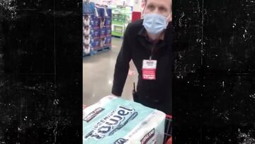 Lo echan de un supermercado en USA por no llevar mascarilla y la frase final que deja es espeluznante