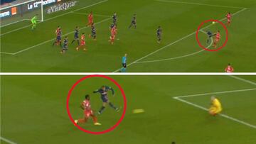 Tiene un hambre descomunal: el carrerón de Mbappé en el 89' y con su equipo 2-0