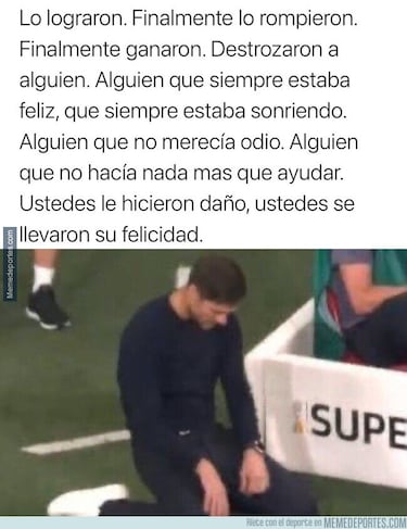 Arde Internet: la marcha de Xabi Alonso en memes