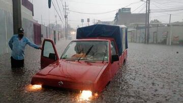 Fuertes lluvias afectan municipios del Estado de México