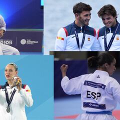 ¡Nueve medallas de golpe!