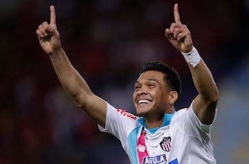 Teo celebra el gol que abrió el marcador en el Maracaná 