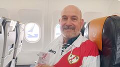 José Luis Cotanilla, el abonado más antiguo del viaje de octavos: “Guardo un guante de Lopetegui en Burdeos”