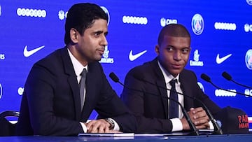 Mbappé, ambiguo con su futuro y Al Khelaifi le para los pies