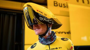 ?Por qu¨¦ el casco de Vingegaard en la Tirreno-Adri¨¢tico tiene una forma ¡®a lo Darth Vader¡¯?