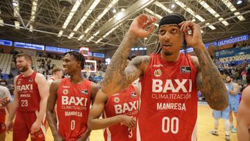 Un palmeo de Devin Robinson a falta de dos segundos certificó la permanencia del Manresa (81-82) en la Liga Endesa.