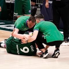 Alberto Díaz, baja varios partidos