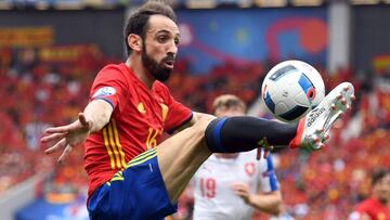 Juanfran Torres, ante Chequia.