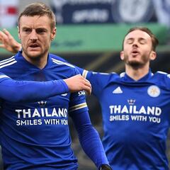 Vardy frena en seco al Tottenham