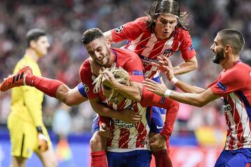 Griezmann marcó el 1-0 de penalti.