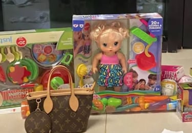 Los polmicos regalos a las hijas de Cristiano y Georgina por Navidad: un bolso de 1.500 euros