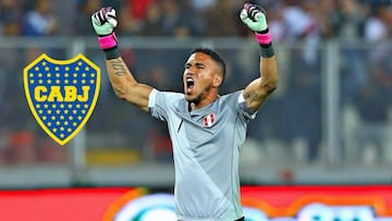 El arquero peruano Gallese: "Me gustaría jugar en Boca"