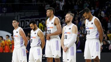 03/12/22 REAL MADRID vs VALENCIA
PARTIDO LIGA BALONCESTO
DECK WILLIAMS GOSS TAVARES MUSA Y CORNELIE QUINTETO INICIAL