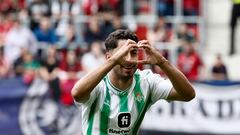 Ayoze celebra un gol ante Osasuna.