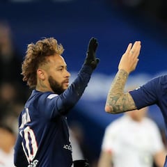El PSG vence al Lille en la vuelta de Neymar a París