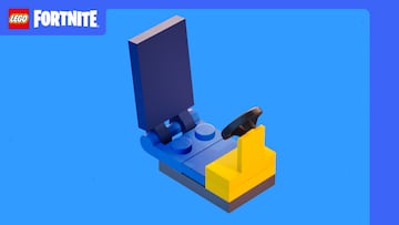 lego fortnite nueva pieza asiento de conductor