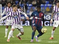 Una rosquita preciosa para inaugurar el marcador ante el Huesca y una asistencia, tras una carrera a Peter Federico, le valen a Chuky para obtener un puesto en el once de esta jornada.