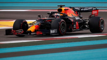 Max Verstappen (Red Bull RB16). Abu Dhabi, F1 2020.